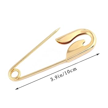 新品フランス製 ストール ピン 大きな 安全ピン ニットピン mina ミナ 新品フランス製 ストール ピン 大きな 安全ピン ニットピン mina